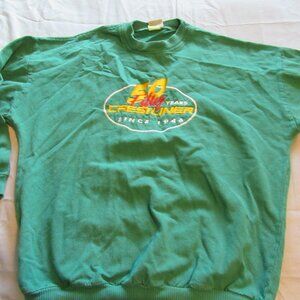 Mens Vtg Crestliner Boats 50 Years Anniversary Sweater Sz L